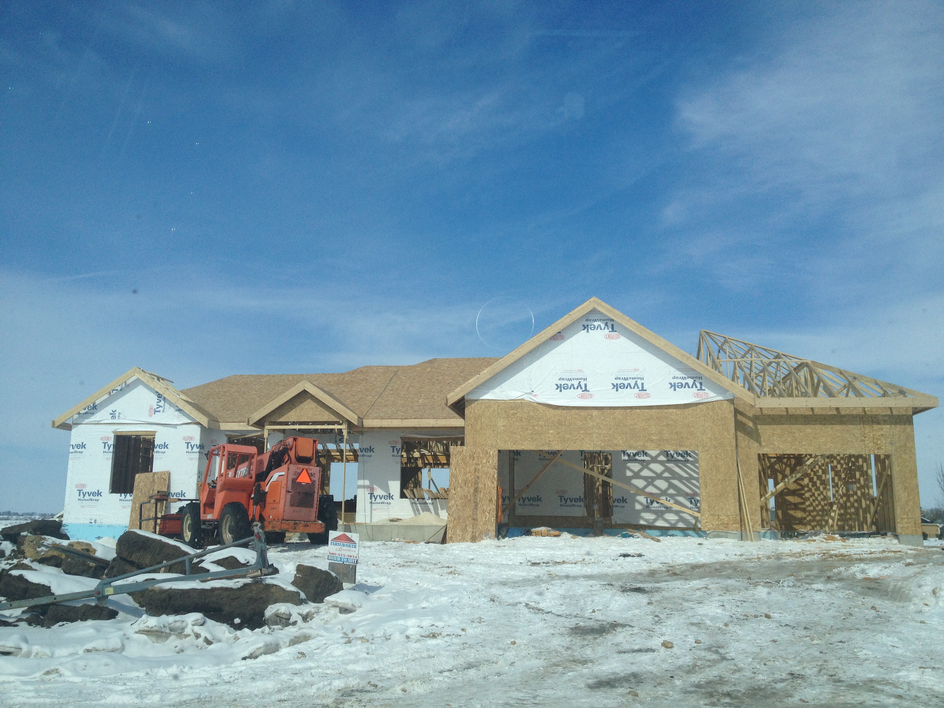 Work on the Parade of Homes begins in winter